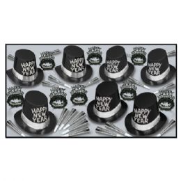 Black Tie Asst For 50 - Party Accessory Sets