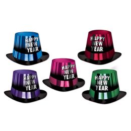 25 Pieces Entertainer Hi-Hats - Party Hats & Tiara