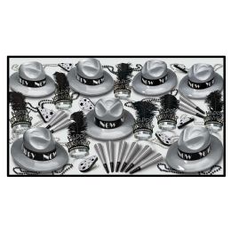 Silver Swing Asst For 50 - Party Accessory Sets
