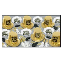 Gold Rush Asst For 50 - Party Accessory Sets