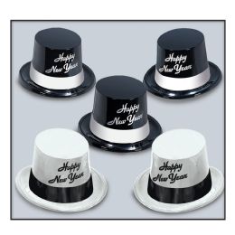 25 Wholesale Black & White Legacy Toppers