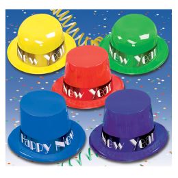 25 Pieces Showtime Toppers & Derbies - Party Hats & Tiara