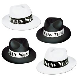 25 Pieces Chicago Swing Fedoras - Party Accessory Sets
