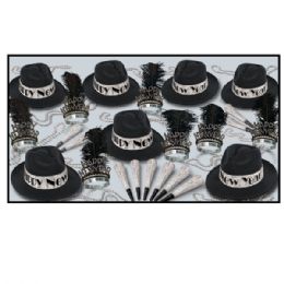 Swingin' Silver Asst For 50 - Party Accessory Sets