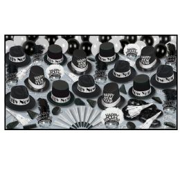 Grand Deluxe Silver Asst For 50 - Party Accessory Sets