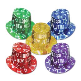 25 Bulk GeM-Star HI-Hats Asstd Colors; One Size Fits Most