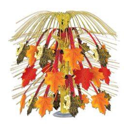 6 Pieces Leaves Of Autumn Cascade Centerpiece - Party Center Pieces