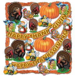 Thanksgiving Trimorama - Party Accessory Sets