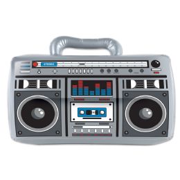 12 Pieces Inflatable Boom Box - Party Novelties