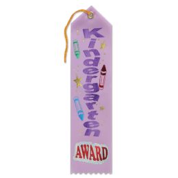 6 Pieces Kindergarten Award Ribbon - Bows & Ribbons
