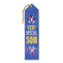6 Pieces Very Special Son Award Ribbon - Bows & Ribbons