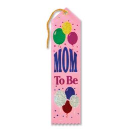 6 Pieces Mom To Be Award Ribbon - Bows & Ribbons