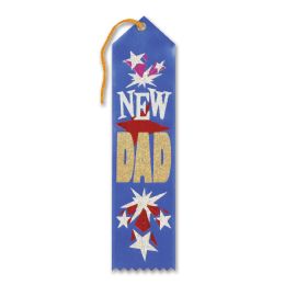 6 Pieces New Dad Award Ribbon - Bows & Ribbons