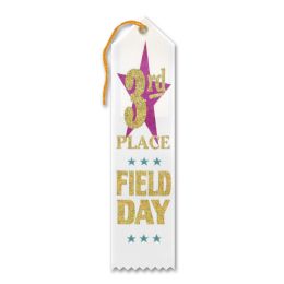 6 Wholesale 3rd Place Field Day Award Ribbon