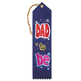 6 Pieces Dad To Be Award Ribbon - Bows & Ribbons