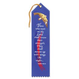 6 Pieces Those Who Wait On The Lord Ribbon - Bows & Ribbons