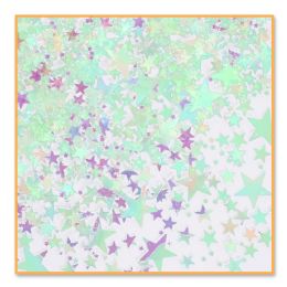 6 Pieces Iridescent Star Medley Confetti - Streamers & Confetti