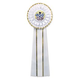 3 Pieces Bride To Be Deluxe Rosette - Bows & Ribbons