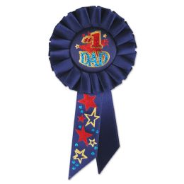 6 Wholesale #1 Dad Rosette
