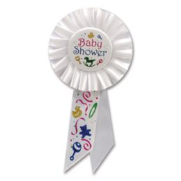 6 Pieces Baby Shower Rosette - Bows & Ribbons