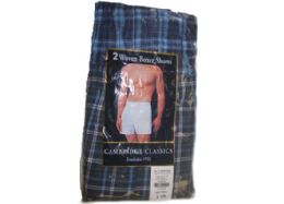 36 Pieces Classics Woven Boxer - Mens Underwear