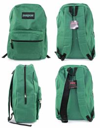 12 Wholesale 15" Classic Puresport Backpacks - Green