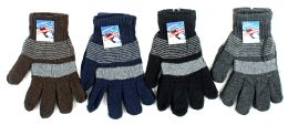 60 Wholesale Men's Knit Gloves