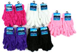 72 Wholesale Women's Feather Gloves