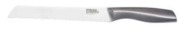 24 Units of Home Basics 8" Stainless Steel Bread Knife - Kitchen Knives
