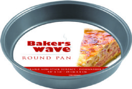 24 Wholesale Home Basics Non-Stick Cake Pan