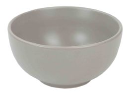 12 Wholesale Home Basics Ceramic Cereal Bowl, Grey