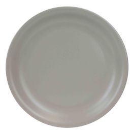 12 Wholesale Home Basics 10.5" Ceramic Dinner Plate, Grey