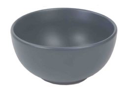 12 Wholesale Home Basics Ceramic Cereal Bowl, Slate Grey