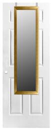 6 Wholesale Home Basics Over The Door Mirror, Gold