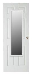 6 Wholesale Home Basics Over The Door Mirror, White