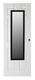 6 Wholesale Home Basics Over The Door Mirror, Black