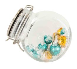 12 Wholesale Home Basics 44 oz. Glass Candy Jar