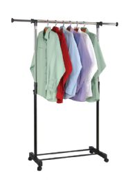 6 Pieces Home Basics Expandable Garment Rack - Storage & Organization
