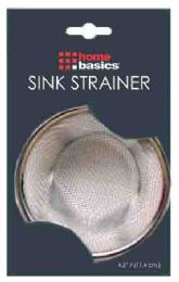 72 Wholesale Home Basics Stainless Steel Mesh Sink Strainer