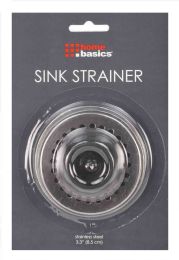 48 Wholesale Home Basics Stainless Steel Sink Strainer