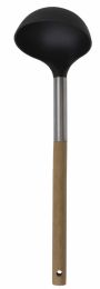 24 Wholesale Home Basics Winchester Collection ScratcH-Resistant Rubber Ladle, Natural