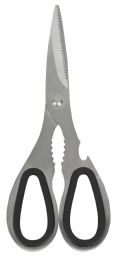 24 Wholesale Home Basics Stainless Steel Kitchen Shears, Silver