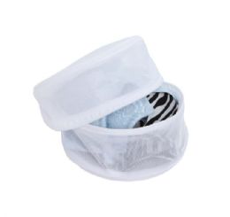 24 Wholesale Home Basics Mesh Intimates Wash Bag
