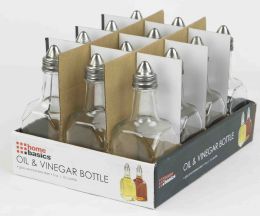 48 Wholesale Home Basics Oil and Vinegar Bottle