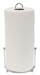 12 Wholesale Home Basics Wire Collection Paper Towel Holder, Chrome