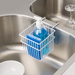 24 Wholesale Home Basics Sink Basket, White