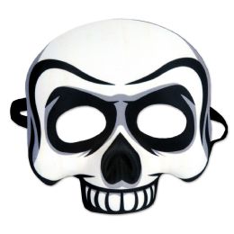 6 Pieces Skull Half Mask - Costumes & Accessories