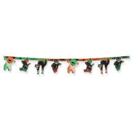 12 Pieces of Vintage Halloween Jointed Streamer