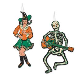 168 Wholesale Vintage Halloween Jointed Gogo Dancers