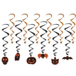 144 Wholesale Halloween Whirls